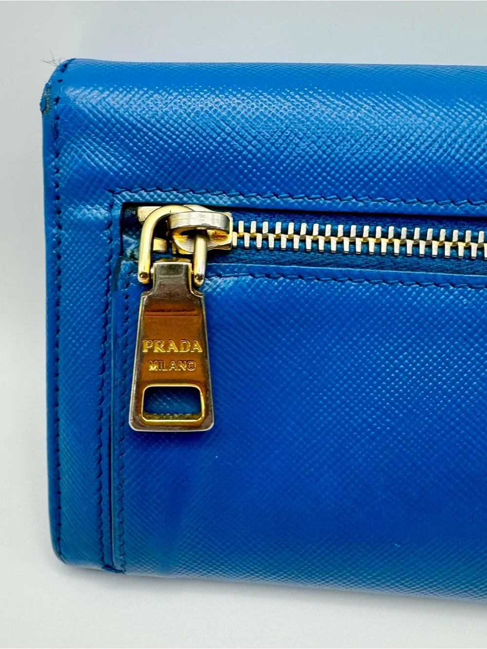 Prada sleek wallet